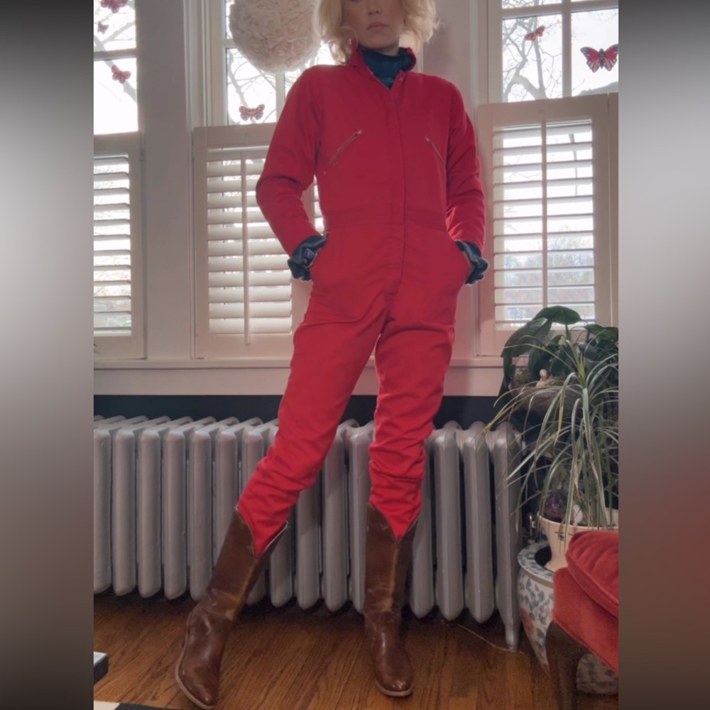 Vintage Walls’ Blizzard Pluf One Piece Suit Jumpsuit Coverall Insulated zip
